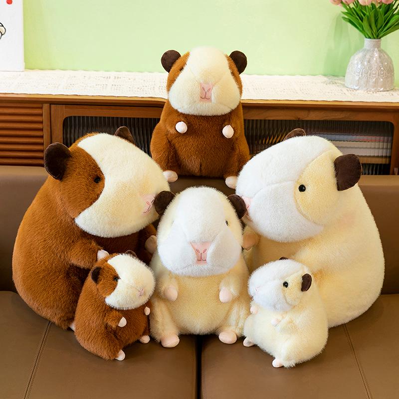 Cute Dutch Guinea Pig Plush Toy - High-Quality Stuffed Animal for Girls