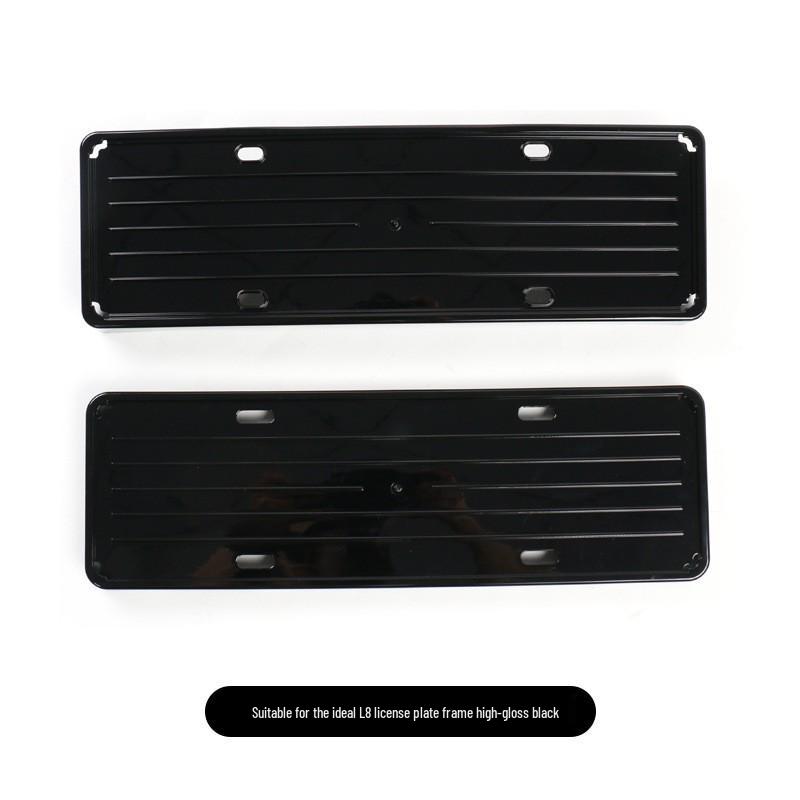 Ideal L6-9 New Energy Full-Edge Green License Plate Frame - Complies with New Regulations