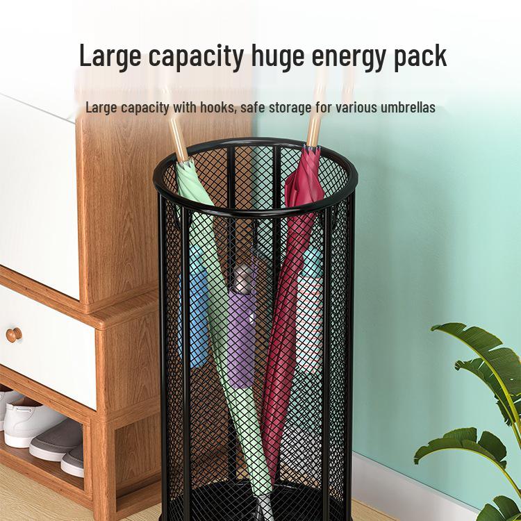 Duży stojak na parasole do przedpokoju domowego