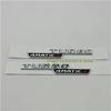 CHUG6 3D Flat Fo Turbo 4matic 4matic+ Plus Emblem for Mercedes Benz AMG GT E53 GLE53 A35 A45 CLA35 CLA45 GLA45 Car Fender Side Sticker