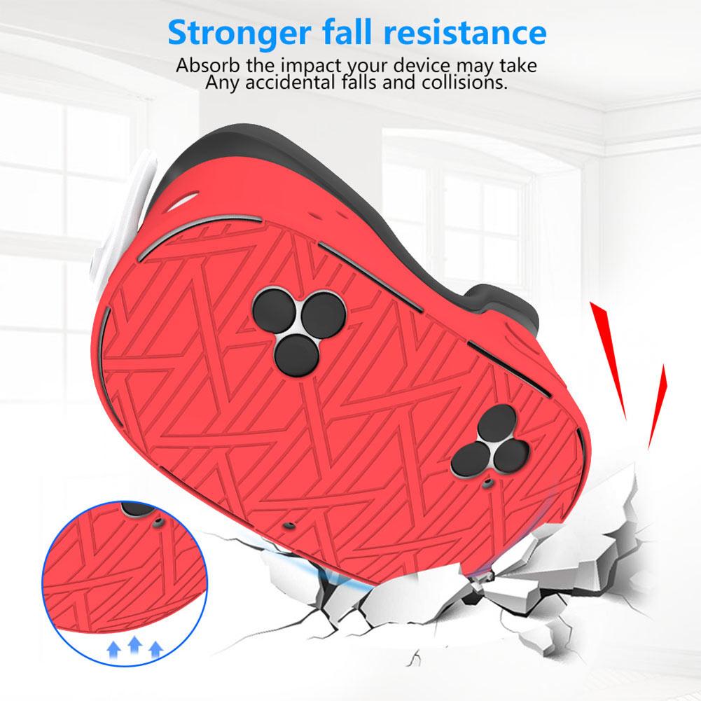 Silicone VR Headset Cover Breathable VR Skin Case Anti-Fall Dustproof Case for Meta Quest 3S VR Accessories