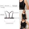 Leatherlike Black Womens Fashion Waist Belt With Adjustable Pin Closure For Spring Outfits