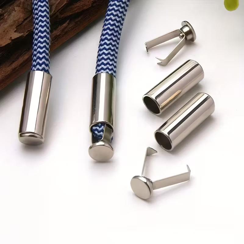 10/20Pcs Metal Cord End Stopper Rope Cords Lock Pants Sweater Button Buckles DIY Trousers Clip Clasp Garment Sewing Accessories