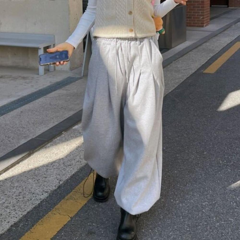 New Arrivals Open Run Balloon Pants Big Size Jogger Wide Pants