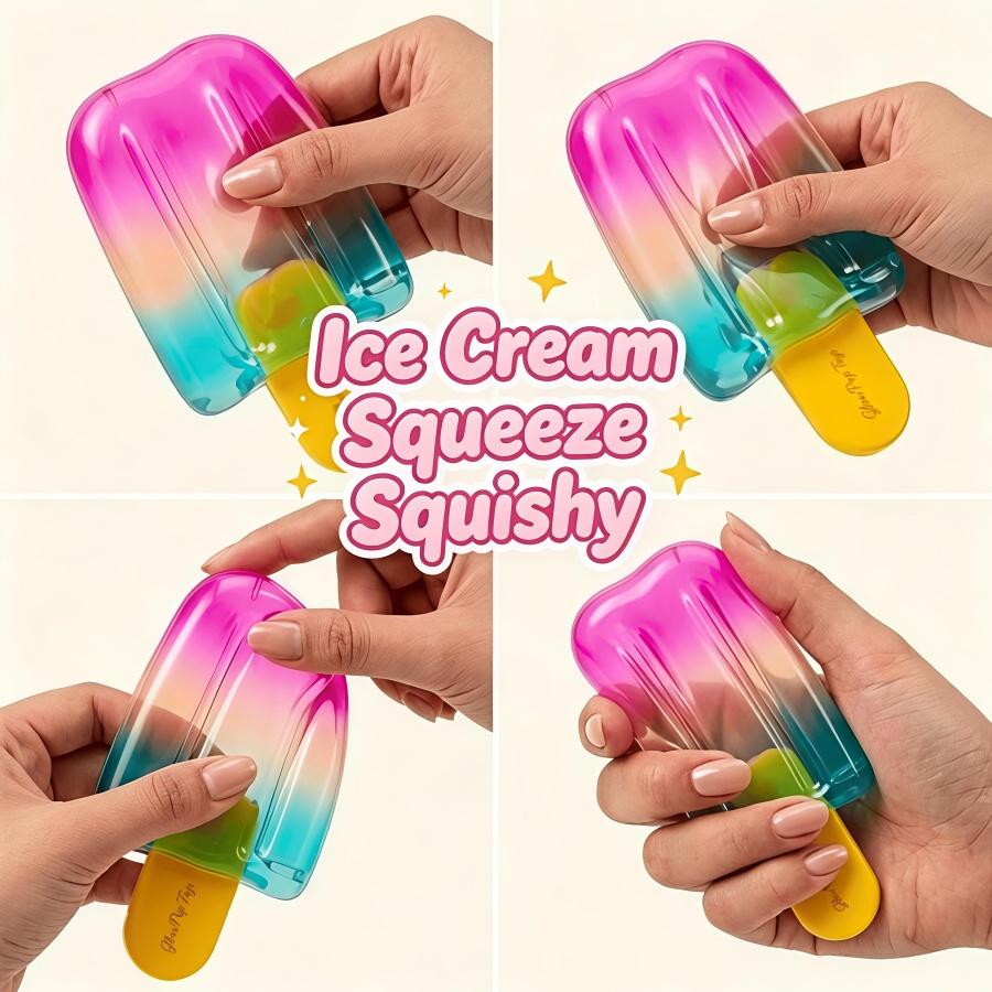 Scatola Misteriosa Kawaii Squishy, Giocattolo Fidget a Lenta Risalita, Giocattoli Spremibili Cibo Realistico, Carino Regalo Sensoriale per Alleviare Ansia e Stress