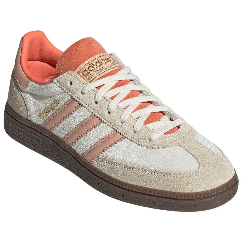 Adidas Originals Handball Spezial W Women's Lifestyle Shoes Cream White Powder Coral Semi Coral JI2649