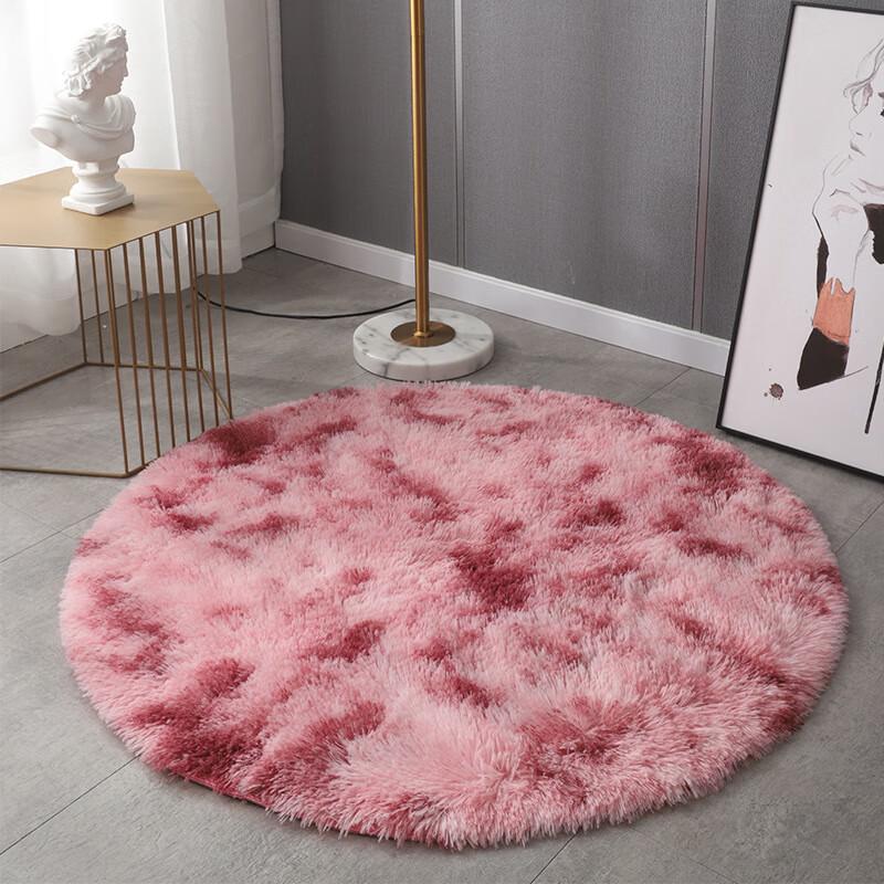 Visionary Round Tie-Dye Gradient Area Rug