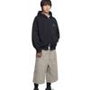 Painted Double Knee Shorts   Washed Beige