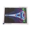 Rhinestone Painting Kit Modern Tower Pattern Luminous Rhinestone Painting for Home Living Room Decoration