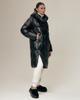 Women's Long Jacket SNOW OWL 24550 S Black