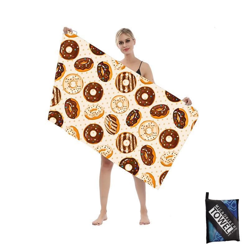 Mikrofaser Strandtuch-Sandfreie Handtücher sind Schnelltrocknend Leicht Super Saugfähig-Perfekte Pool Reise Kreuzfahrt Camping Essentials