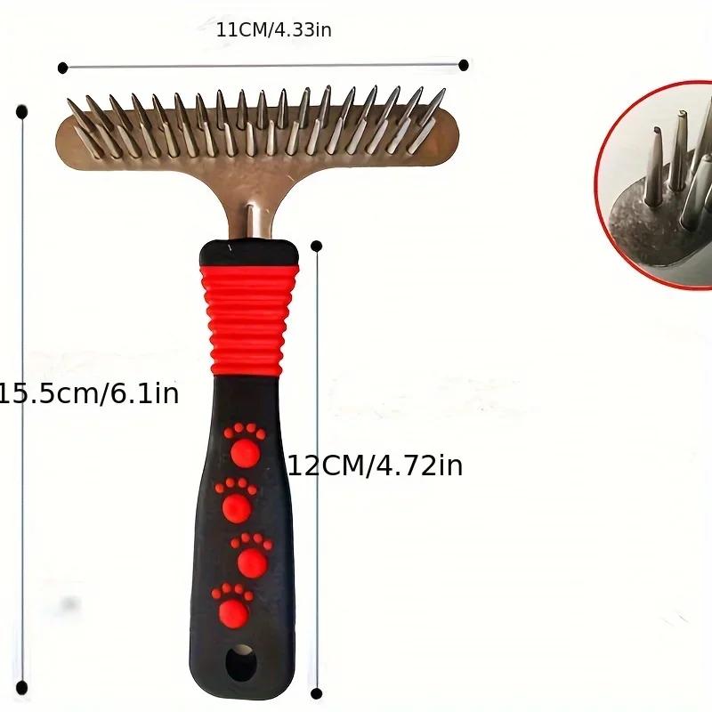 1pcs Dog CombDeshedding And Dematting Undercoat Rake Knot Out For DogsPet SuppliesPets Comb