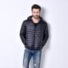 Mens Plus Size Hooded Lightweight Padded Winter Warm Loose Casual Outerwear Coat