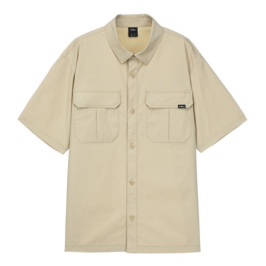 Nau Act Shirt Beige Note/00M