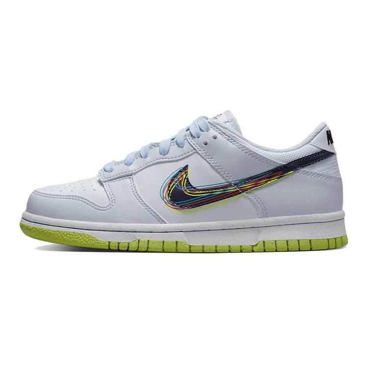 New Nike Dunk Low GS '3D Swoosh' DV3478-100