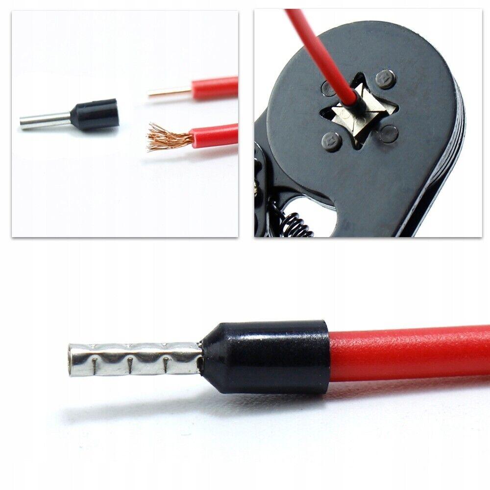 2000 STÜCKE Kabel Aderendhülsen Set Draht Crimpverbinder