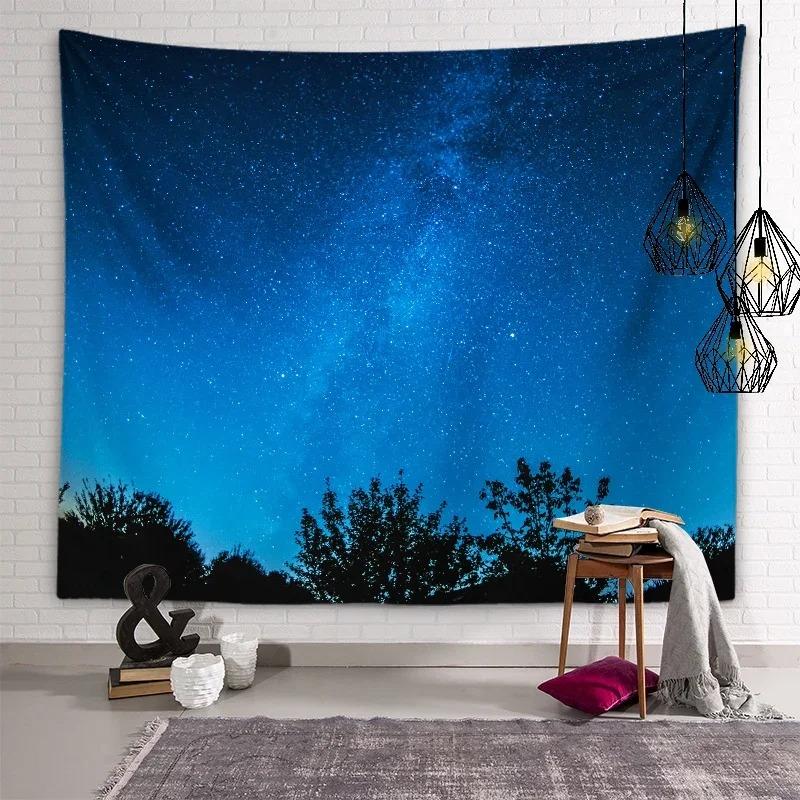 Dreamy Starry Sky Wall Decoration Tapestry Home Living Room Tapestry