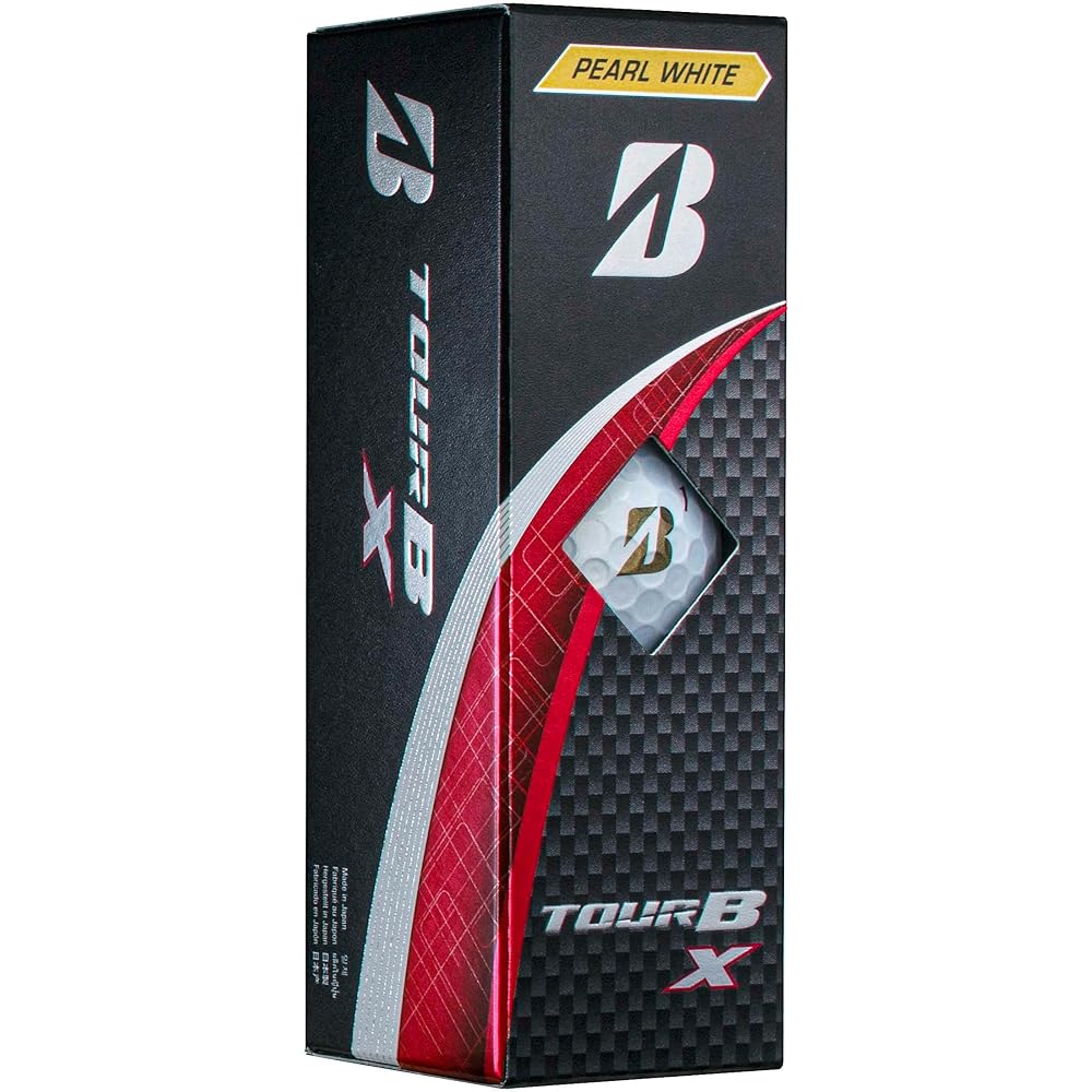 Bridgestone TOUR B X Golf Balls 12 Pack Pearl White 2024 Model