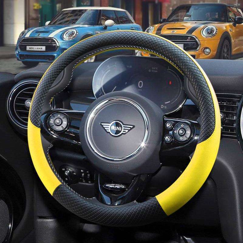 Accessories Suitable for BMW Mini Cooper Steering Wheel Cover Countrymen One Fun Non-slip Grips