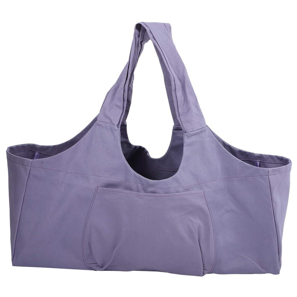 Yoga Mat Tote Large for for Stylish Bag, Bag, Capacity, Lightweight, Durable, Travel, Women, (purple)