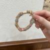 6Pcs Fashion Korean Style Colorful Yarn Hair Rope High Elasticity Rubber Band Sweet Headpiece Headband