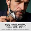 Double Layer Half Blade Manual Razor with Floating Head