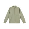 Dri-Fit Impossibly Soft 24.7 Series Quick-Dry Stand Collar Solid Color Sweatshirt Men Sweatshirt Light-Green-Gray Steel-Green HQ6954320