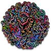 10/30/56pcs Kawaii Animal Dinosaur Neon Light Stickers Cartoon Graffiti Decals DIY Laptop Notebook Waterproof Sticker Toy