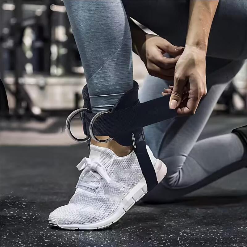 Ankle Straps for Cable Machine Cable Ankle Attachment for Gym Ankle-Cuff Kickback Ankle Strap for Glute Workout Leg Extensions