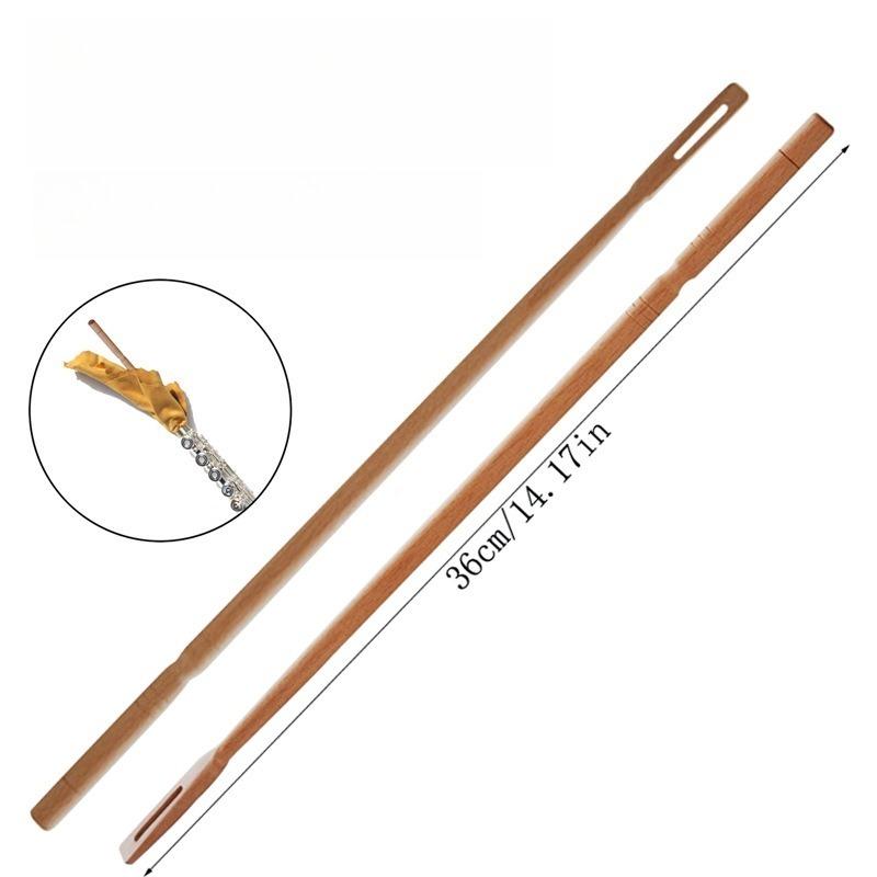 Flute Cleaning Rod Solid Maple Flute Probe Flute Cleaning Stick Flute Cleaning Rod Flute Accessories
