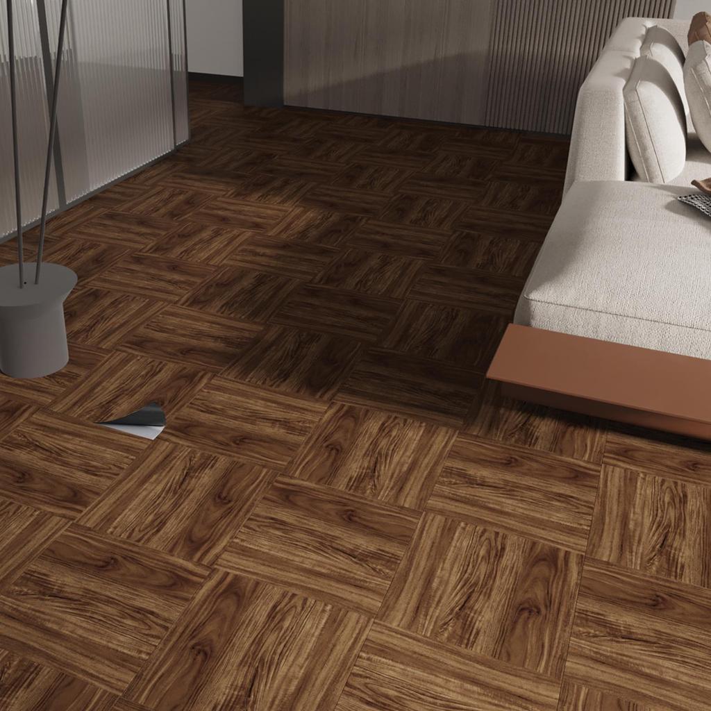 Self-Adhesive PVC Marble Tile Sticker - SPC Stone Plastic Flooring for Home Renovation