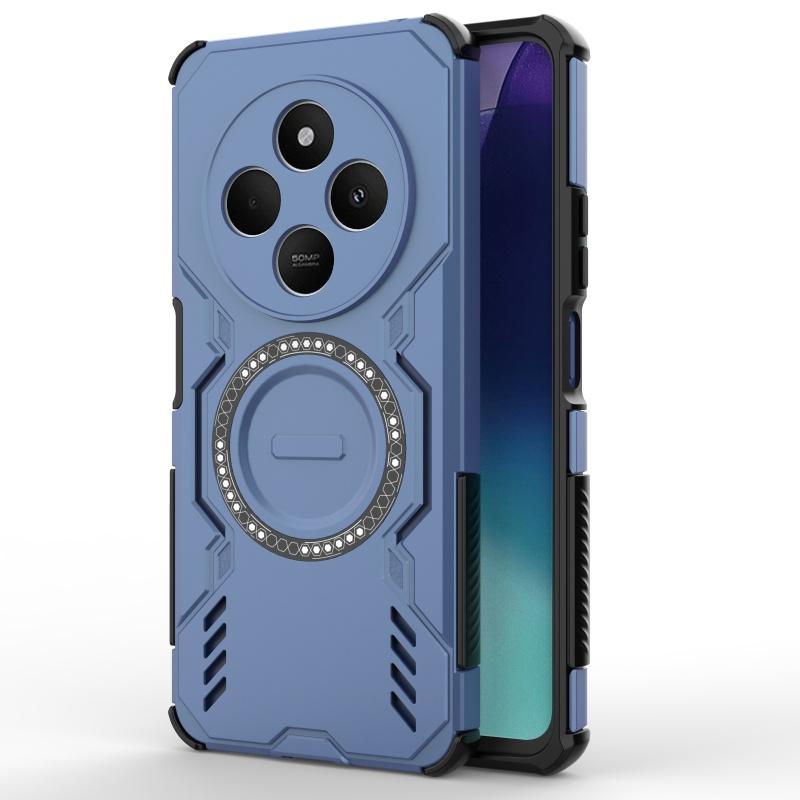 For Redmi 14C Case Cover Xiaomi Redmi 14C Capas Armor Bumper Magnetic Hard Shockproof Magsafe Wireless Charge Fundas Redmi 14C