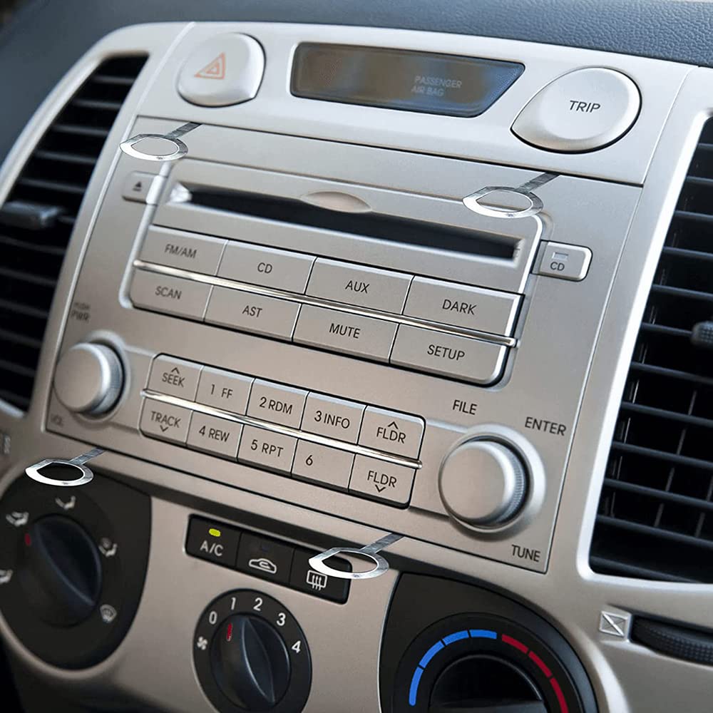 DFsucces 6 Pcs Car Audio Removal Tool Car Radio Removal Tool Stereo Audio Panel