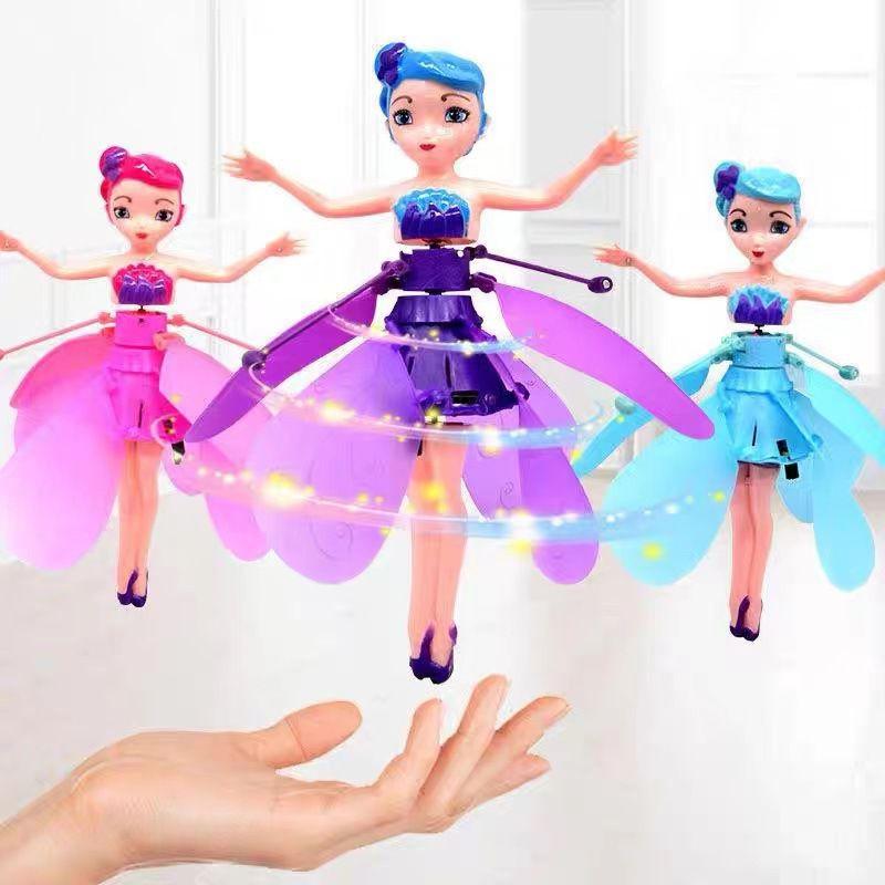 Flying Princess Fairy Gesture Suspension Drop Resistant Inductive Toy Flying