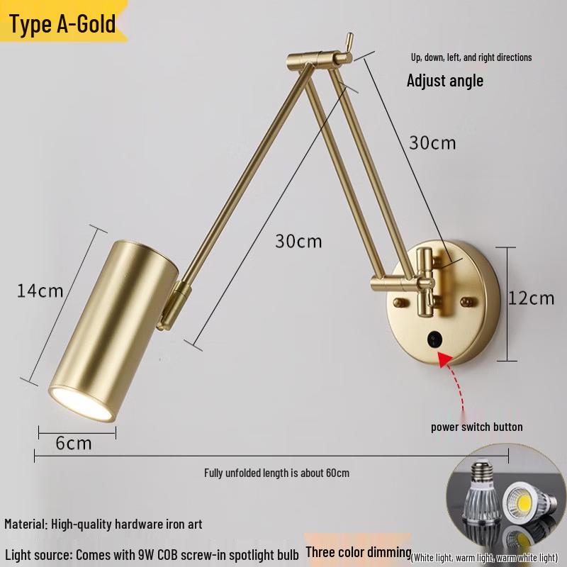 

OEING Bedside Wall Sconce