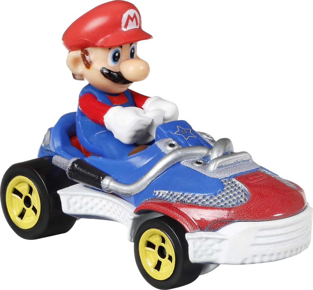 Hot Wheels Mario Kart 3 and HDB22 4-Pack [Ages Up] 986E-GWB36