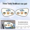 Cartoon Car Side Window Sunshade: Baby Privacy Curtain & Heat Insulation with Electrostatic Sticker