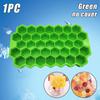 4Pcs Silicone  37 Grid Ice Cube MoldLarge-capacity Ice Tray Mold Reusable Food Grade Ice Maker with Lids Popsicle Mould