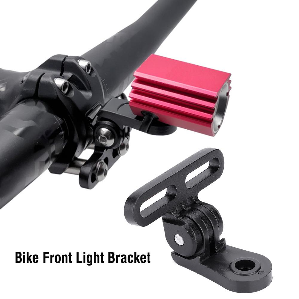 Bike Light Mount Bracket, Aluminum Alloy Cycling Camera Holder for Rattling   Hdlight Mountain and Road Bike