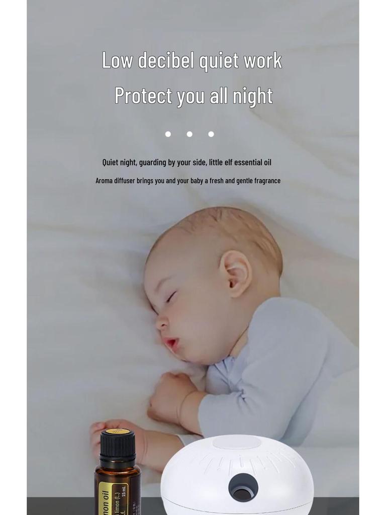 Little Elf Wireless Aroma Diffuser - Automatic Spray & Sensor for Bedroom or Car