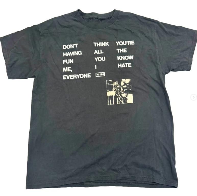 

Nine Inch Nails Peel It Back Tour 2025 Reprint T-Shirt Unisex T-Shirt S
