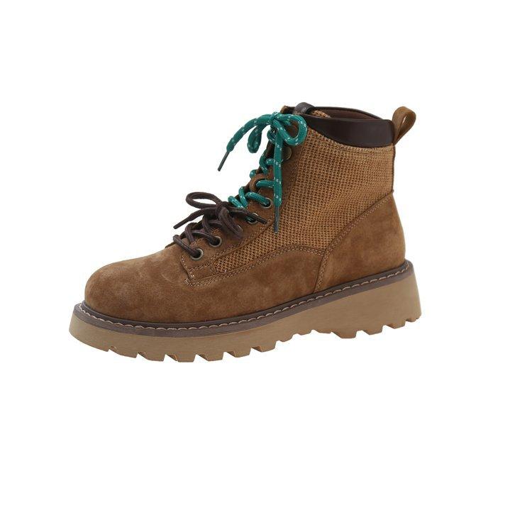 

[youshilai] Martin boots women s 2025 autumn new British style thick-soled short boots tooling rhubarb boots 35