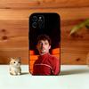 Custodia per Telefono C-Charles L-Leclerc Pilota di Corse Per iPhone 17, 16, 15, 14, 13, 12, 11 Plus, Pro Max, Altri Cover Morbida Nera