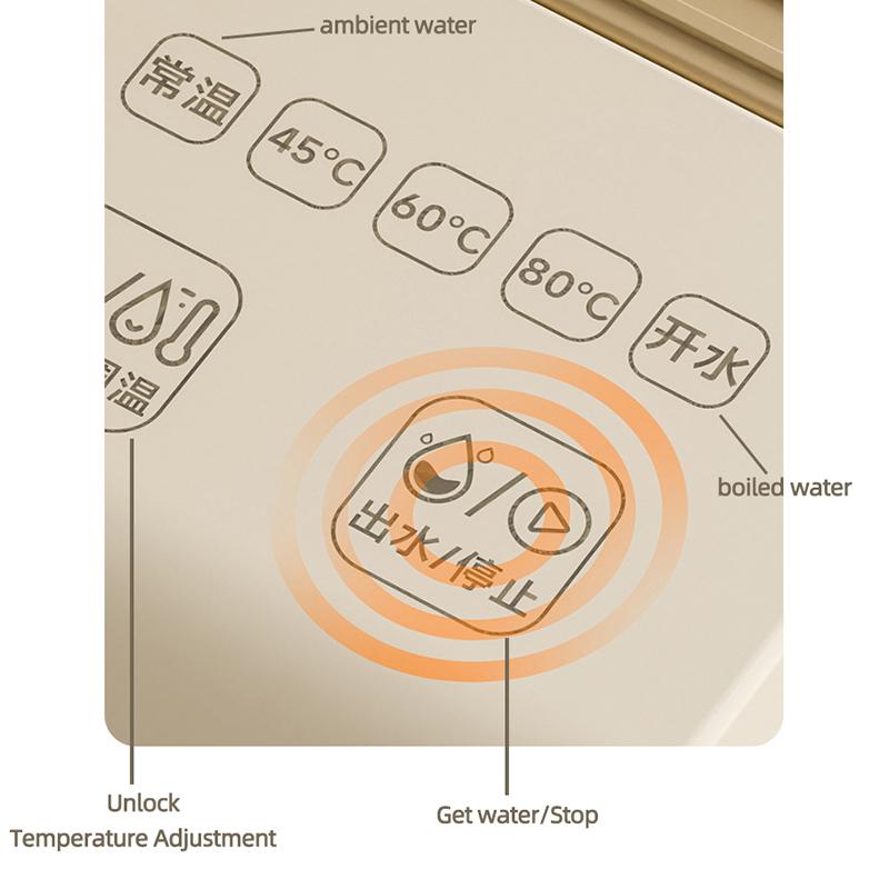 3S Instant Hot Water Heating Dispenser Portable Folding Travel Desktop Heater Pump Gallon Drinking Bottle Boiler Electric Kettle