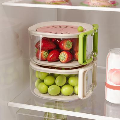 Scolapasta per Frutta con Manici Pieghevoli Efficiente Cestello per Sciacquare Bacche Contenitore Sgocciolatoio per Lavare Frutta e Verdura