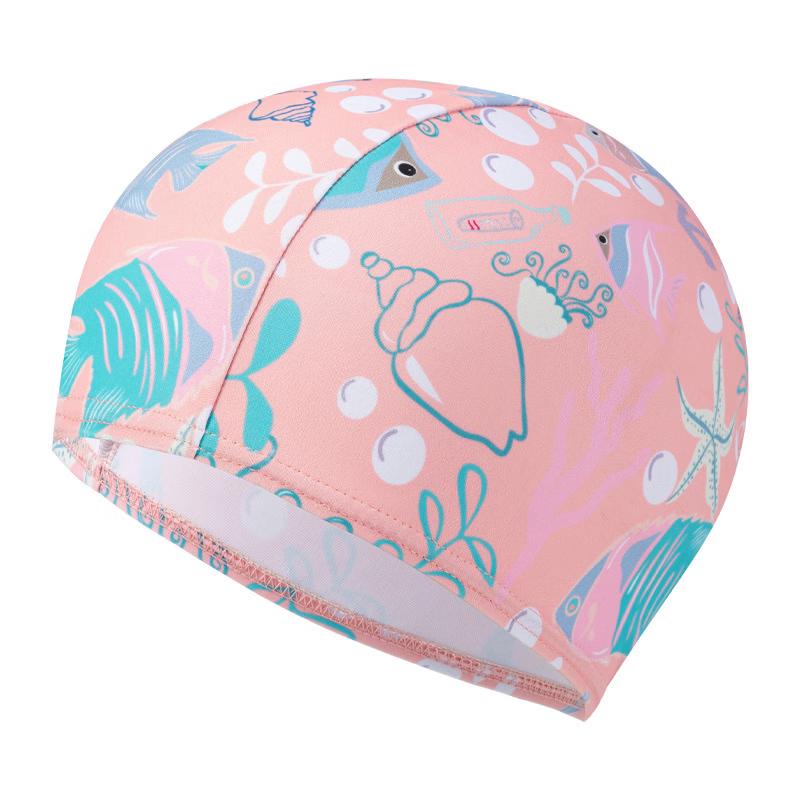 MDNG Kids Cartoon Fish Swim Cap