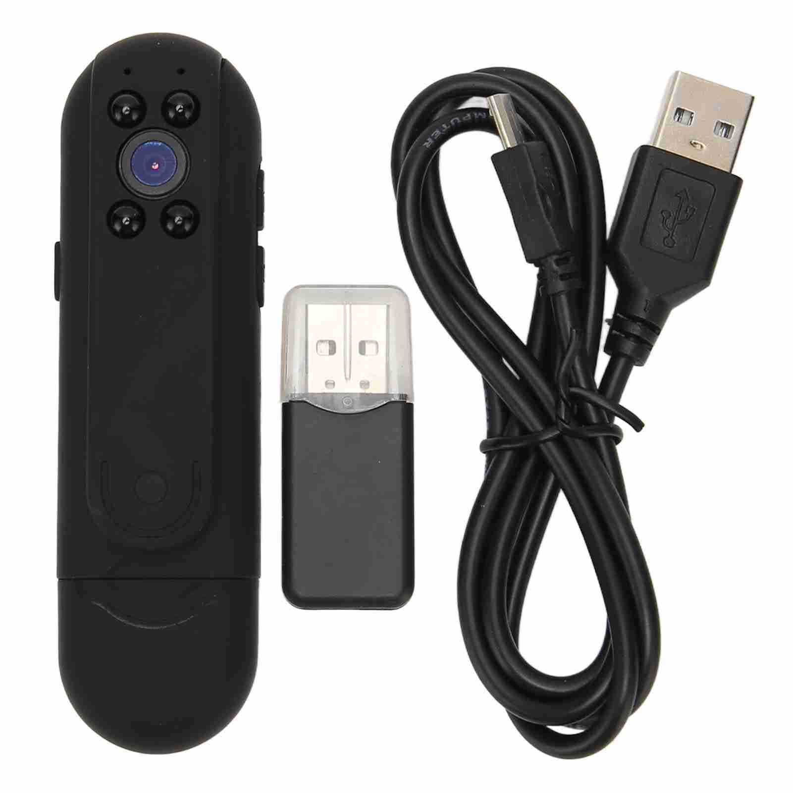 

Mini Camera 1080P Pocket Video Camera Clip On Conference Camera Small Portable Camera for Meetings