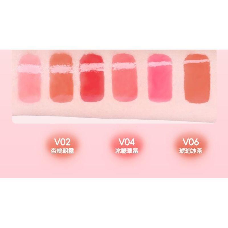 VEECCI - Dual-Ended Clear Watery Lip Gloss - 6 Colors