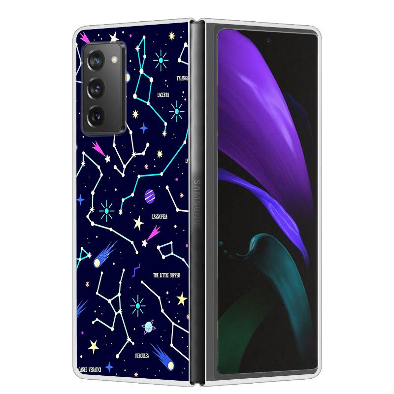 For Samsung Galaxy Z Fold2 Fold4 Fold5 Case Shockproof Hard Plastic PC Back Cover For Samsung Galaxy Z Fold 3 5 4 5G Phone Cases