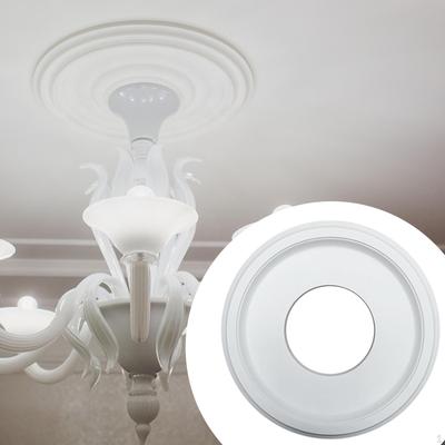 Médaillon de plafond Base de lustre Ventilateur Élégant Couvercle de luminaire pour Salon